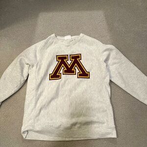 University of Minnesota
Crew neck 
XL
Champion